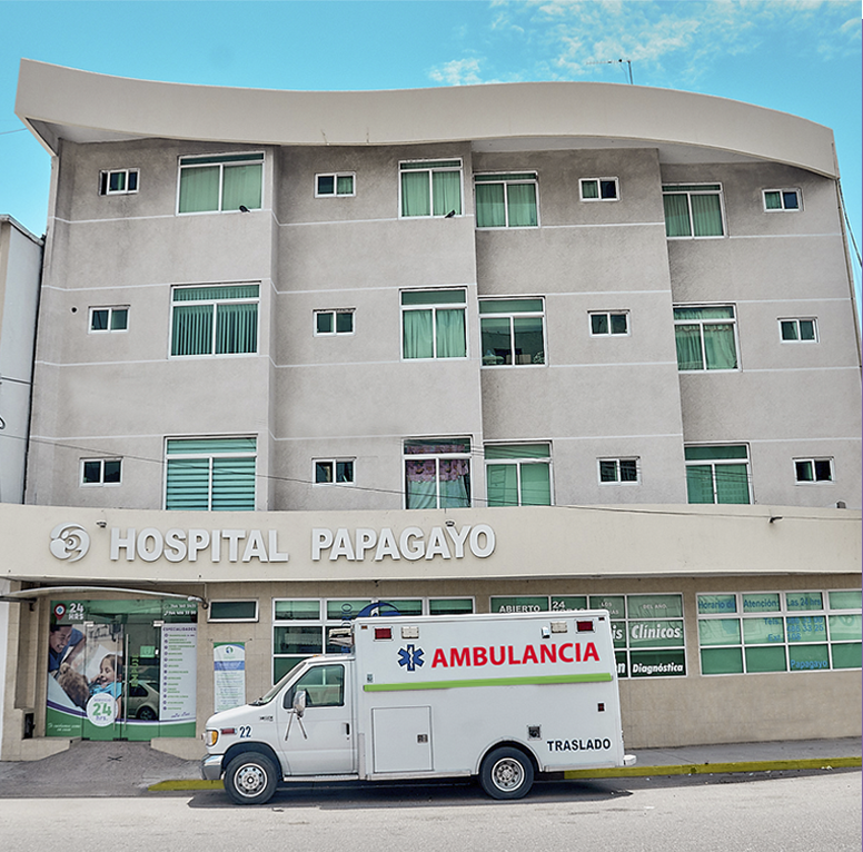 Fachada ambulancia