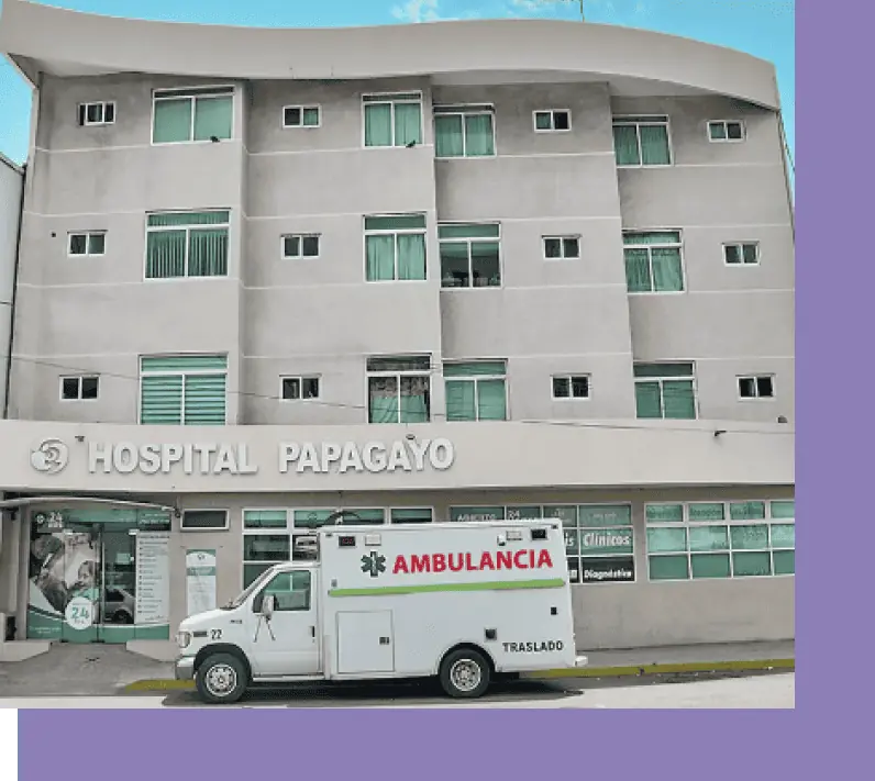 fachada de hospital papagayo