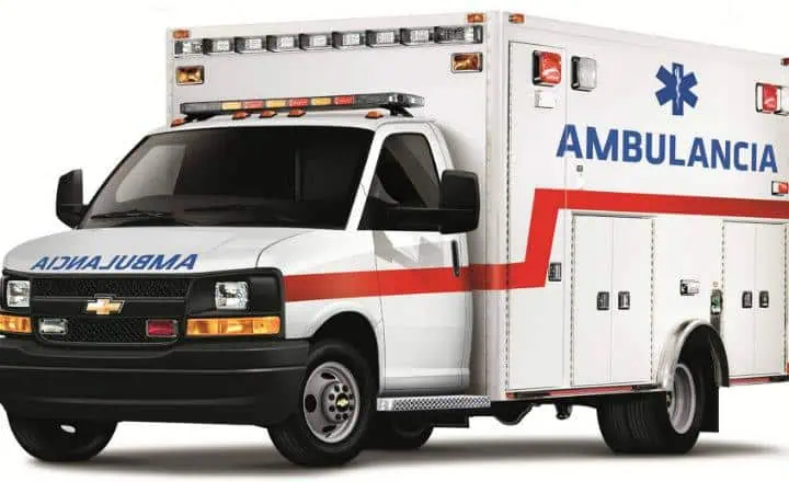 Ambulancia en Acapulco